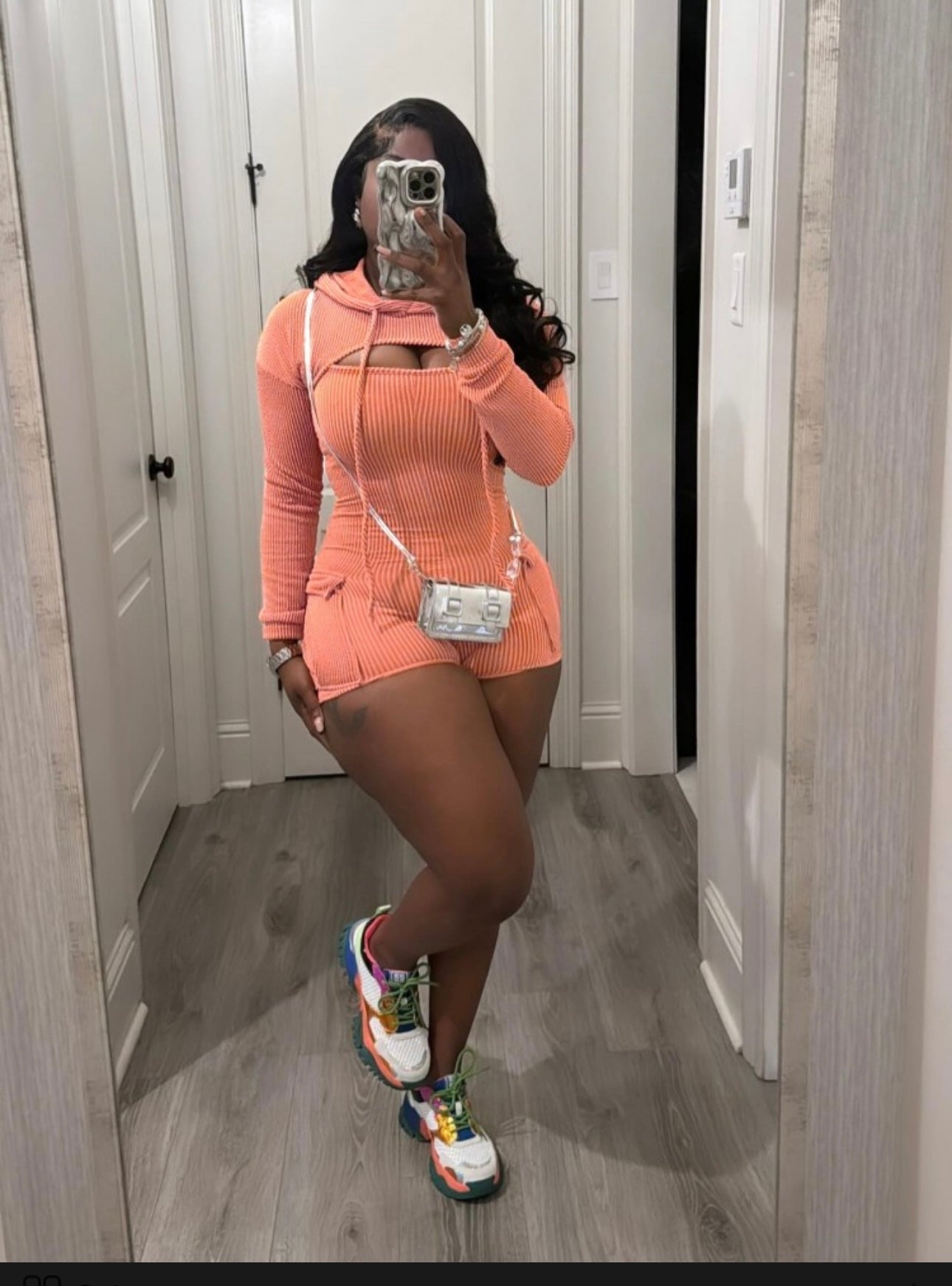 Cropped hoodie rompers (pre-order)
