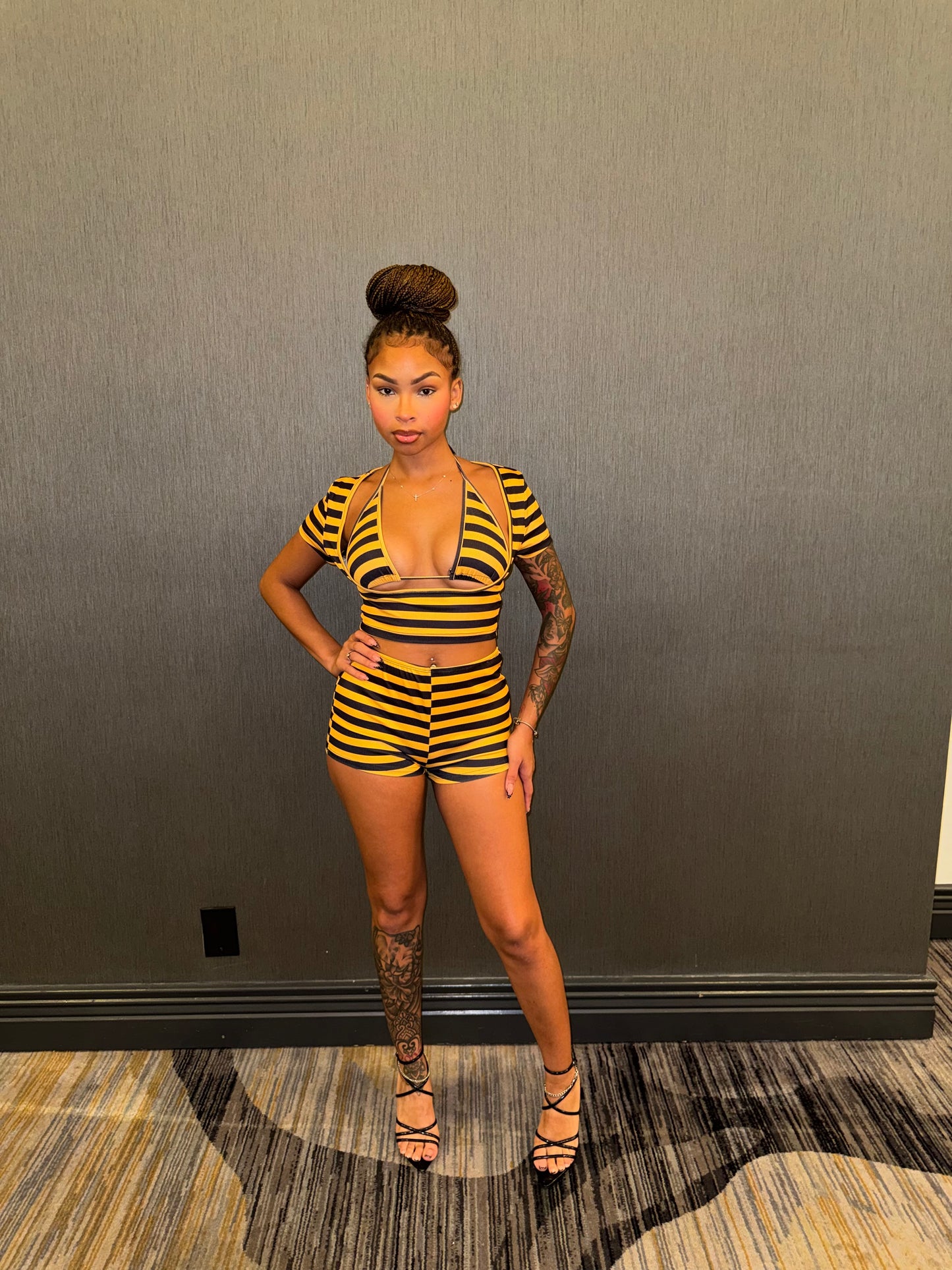 Stripe 3 piece set