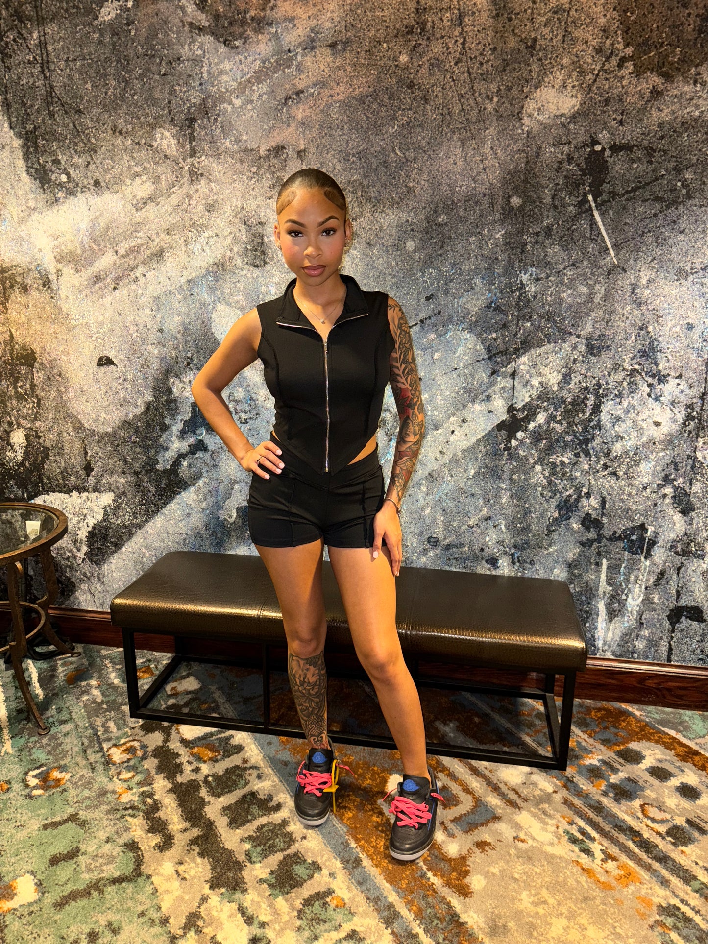 Sexy Tank Top Short Sets