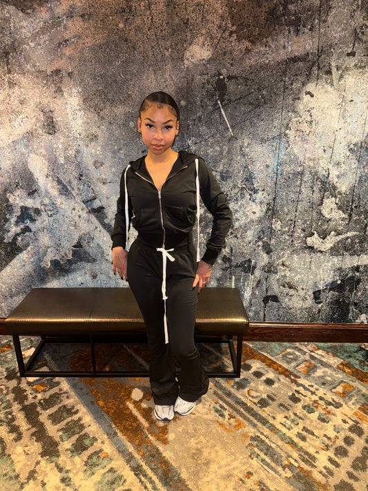 Micro flare pants set