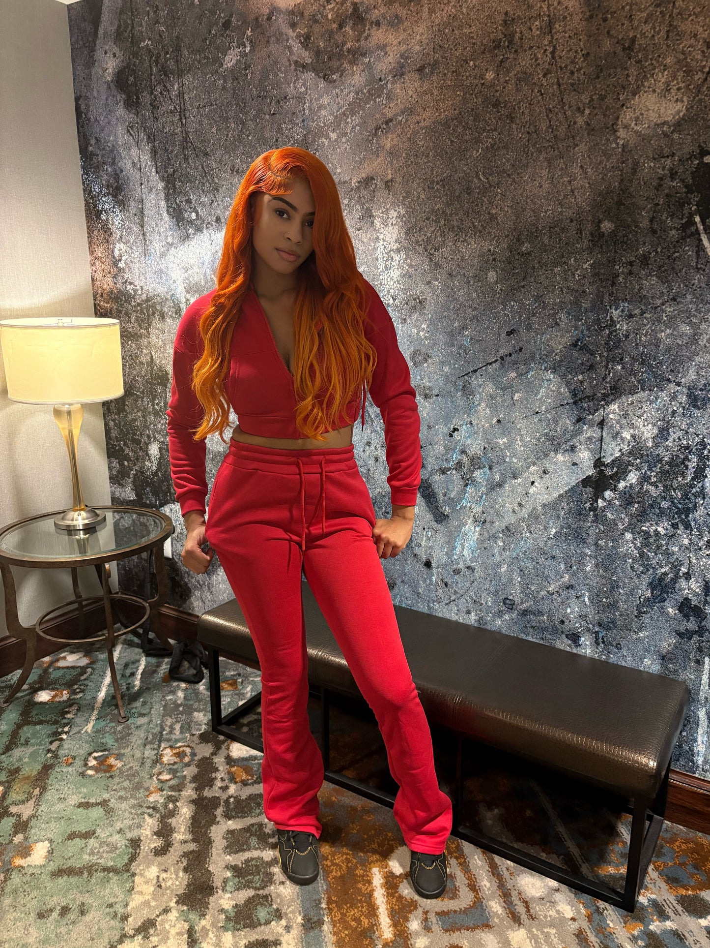 Stacked Jogging Suits