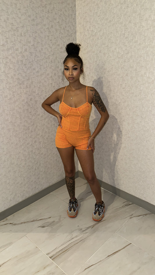 Sexy Fitted Romper